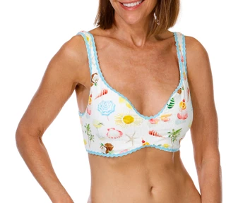 Thumbnail 1: SHOW ME YOUR MUMU Women's Maritime Bikini Top 