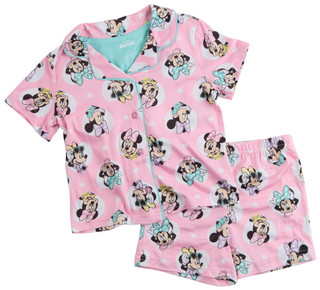Thumbnail 1: Disney Toddler Girls 2 Pc Minnie Mouse Pajama Shorts Set 