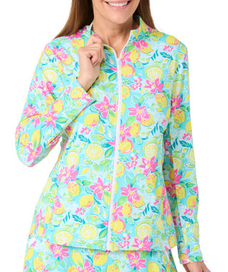Thumbnail 1: GOTTEX Gottex Womens Active Zip Front Jacket 