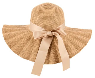 Thumbnail 2: Catherine Malandrino Women's Pleated Brim Floppy Sun Hat 