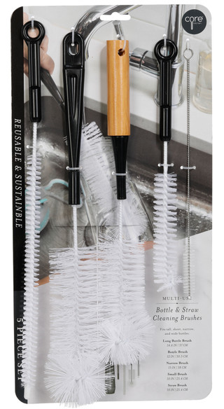 Thumbnail 2: CORE KITCHEN 5 Pc Bottle Cleaning Brush Set 