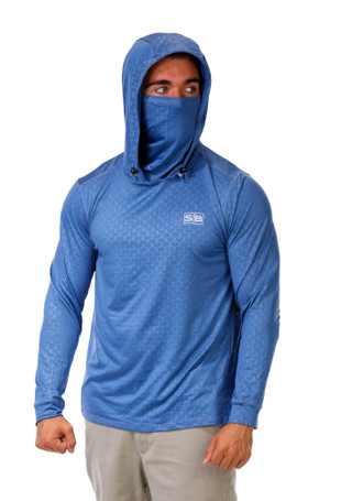 Thumbnail 1: SILVER BAIT Men's Outdoor Long Sleeve Hooded Shirt 