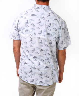 Thumbnail 2: SILVER BAIT Men's Short Sleeve Button Down Shirt 