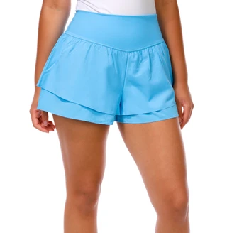 Thumbnail 1: Yogalicious Women's Active Lightstreme Flirty 2-in-1 Shorts  
