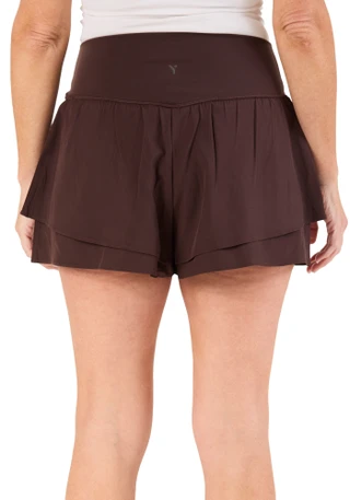 Thumbnail 3: Yogalicious Women's Active Lightstreme Flirty 2-in-1 Shorts  