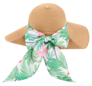 Thumbnail 3: Catherine Malandrino Women's Palm Band Face Framer Sun Hat 