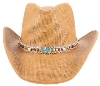 Thumbnail 3: CG New York Cowgirl Beach Bling Hat 