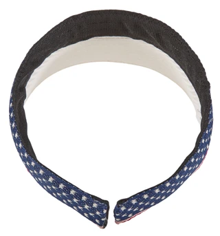 Thumbnail 2: MADD HATTER Americana Star Band Straw Visor 