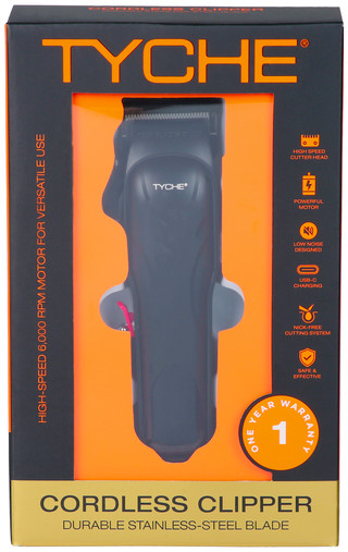 Thumbnail 1: Tyche Men's Stainless Steel Cordless Clipper 