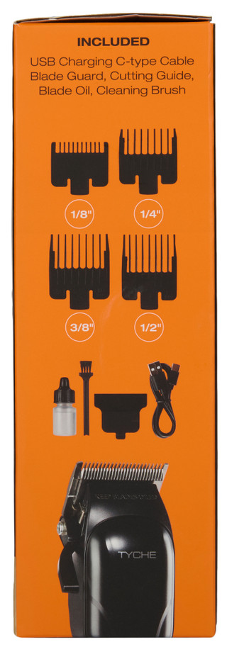 Thumbnail 3: Tyche Men's Stainless Steel Cordless Clipper 