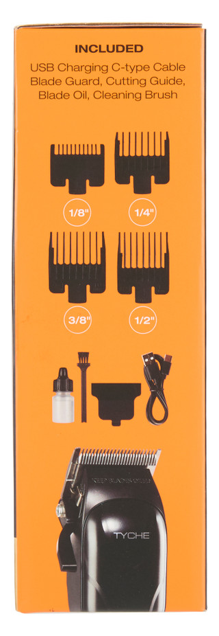 Thumbnail 5: Tyche Men's Stainless Steel Cordless Clipper 