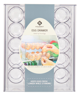 Thumbnail 2: GOURMET KITCHEN 40 Ct Egg Drawer 