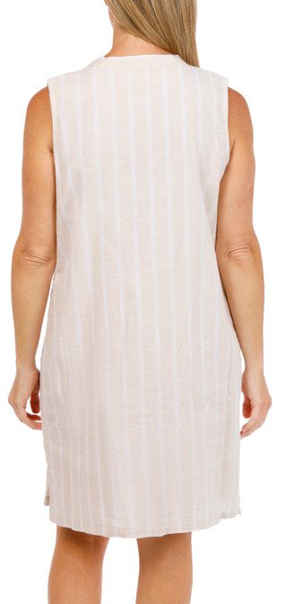 Thumbnail 3: Dash Women's Sleeveless Lace Up Popover Dress 