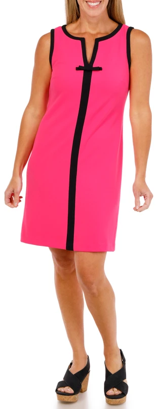 Thumbnail 3: Karl Lagerfeld Women's Sleeveless Scuba A Line Dress 