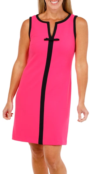 Thumbnail 1: Karl Lagerfeld Women's Sleeveless Scuba A Line Dress 
