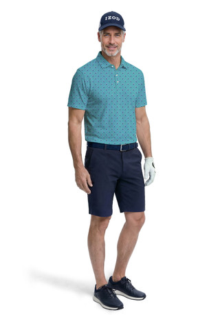 Thumbnail 4: Izod Golf Men's Printed Golf Polo  