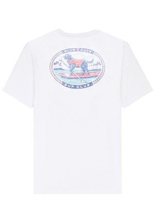 Thumbnail 2: IZOD Men's Short Sleeve Saltwater Graphic Tee 