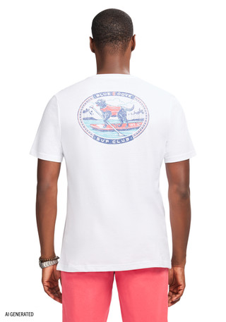 Thumbnail 1: IZOD Men's Short Sleeve Saltwater Graphic Tee 