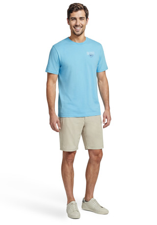 Thumbnail 3: IZOD Men's Short Sleeve Saltwater Graphic Tee 