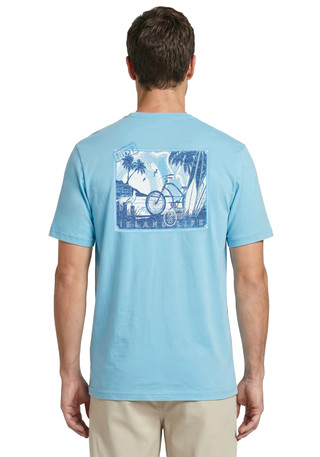 Thumbnail 1: IZOD Men's Short Sleeve Saltwater Graphic Tee 
