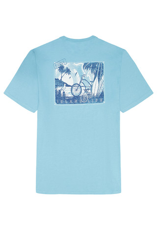 Thumbnail 5: IZOD Men's Short Sleeve Saltwater Graphic Tee 