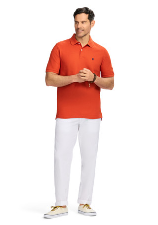 Thumbnail 3: IZOD Men's Advantage Performance Polo  