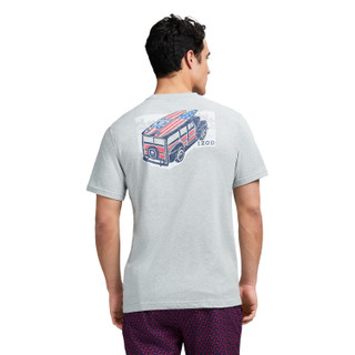 Thumbnail 1: IZOD Men's Short Sleeve Saltwater Graphic Tee 
