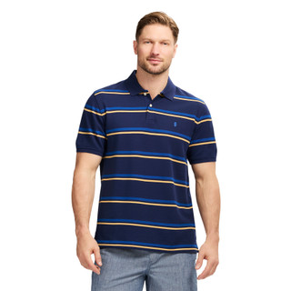 Thumbnail 1: IZOD Men's Advantage Performance Striped Polo 