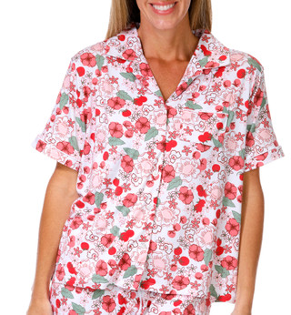 Thumbnail 3: Vera Bradley Women's 2 Pc Pajama Shorts Set 