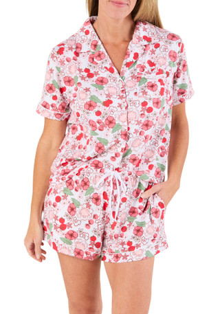 Thumbnail 6: Vera Bradley Women's 2 Pc Pajama Shorts Set 