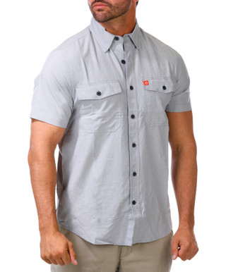 Thumbnail 1: American Outdoorsman Men's Outdoor 2 Pocket Button Down Shirt 