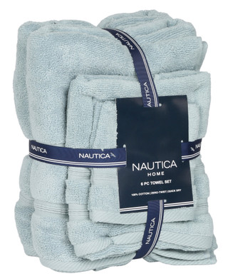 Thumbnail 1: Nautica 6 Pc Bath Towel Set 