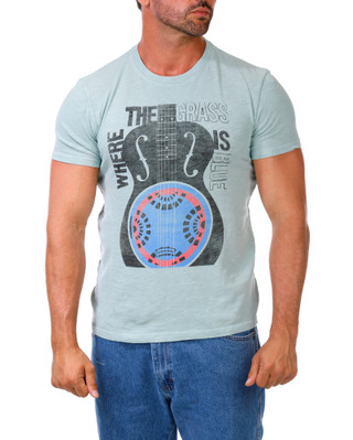 Thumbnail 1: Lucky Brand Men's Bass Guitar Graphic T-Shirt 