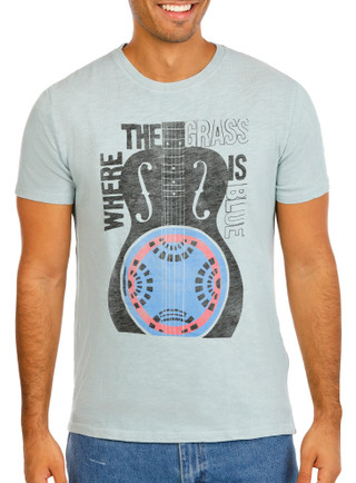 Thumbnail 1: Lucky Brand Men's Bass Guitar Graphic T-Shirt 