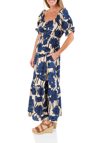 Thumbnail 3: MELLODAY Women's Short Sleeve Tiered Midi Dress 