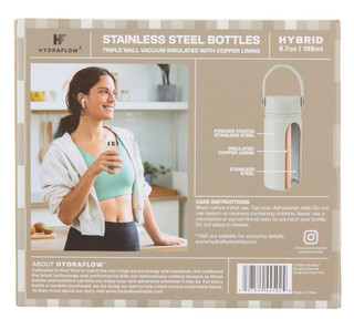 Thumbnail 2: Hydraflow 2 Pk Mini Hybrid Stainless Steel Water Bottles 