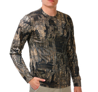 Thumbnail 1: REAL TREE Men's Outdoor Camo Hunting Shirt 
