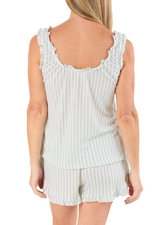 Thumbnail 3: Laura Ashley Women's 2 Pc Pajama Shorts Set 