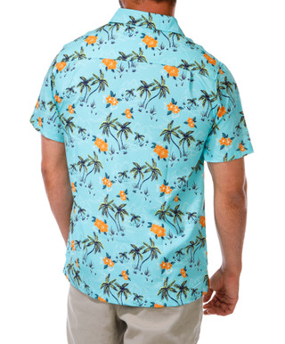 Thumbnail 2: Caribbean Joe Men's Tropical Button Down Shirt 