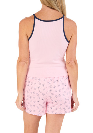 Thumbnail 2: Lazy Monday Women's 2 Pc Pajama Shorts Set 