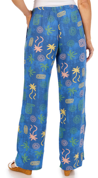 Thumbnail 2: Cali 1850 Juniors Linen Beach Pants 