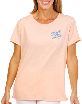 Thumbnail 3: Salt Life Women's Coastlines Forever T-Shirt 