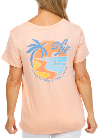 Thumbnail 1: Salt Life Women's Coastlines Forever T-Shirt 