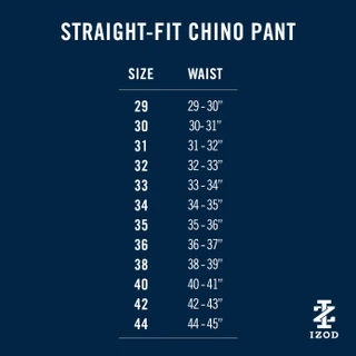 Thumbnail 7: IZOD Men's Saltwater Flat Front Chini Straight Pants  