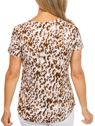 Thumbnail 2: Blue Sol Women's Scoop Neck Tee 