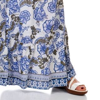 Thumbnail 3: Angie Juniors Tiered Wide Leg Flowy Pants 