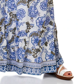 Thumbnail 3: Angie Juniors Tiered Wide Leg Flowy Pants 