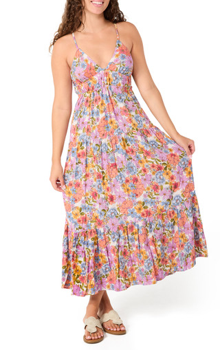 Thumbnail 1: Angie Juniors Sleeveless Maxi Dress 