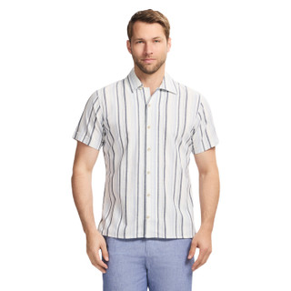Thumbnail 1: IZOD Men's Saltwater Dunes Texture Stripe Button Down Shirt 