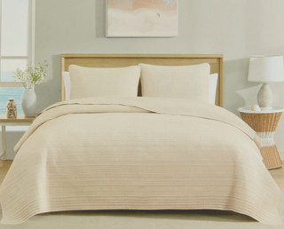 Thumbnail 2: Caribbean Joe Stonewashed Cotton Quilt Set 